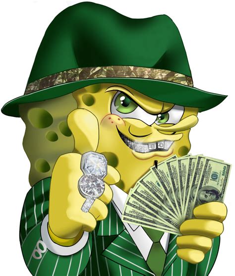 thug spongebob|spongebob bob mafia.